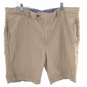 Cremieux Men’s Pinstripe Flat Front Shorts Size 38